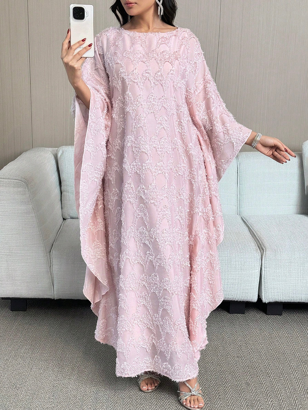 Rochie maxi SHEIN, roz