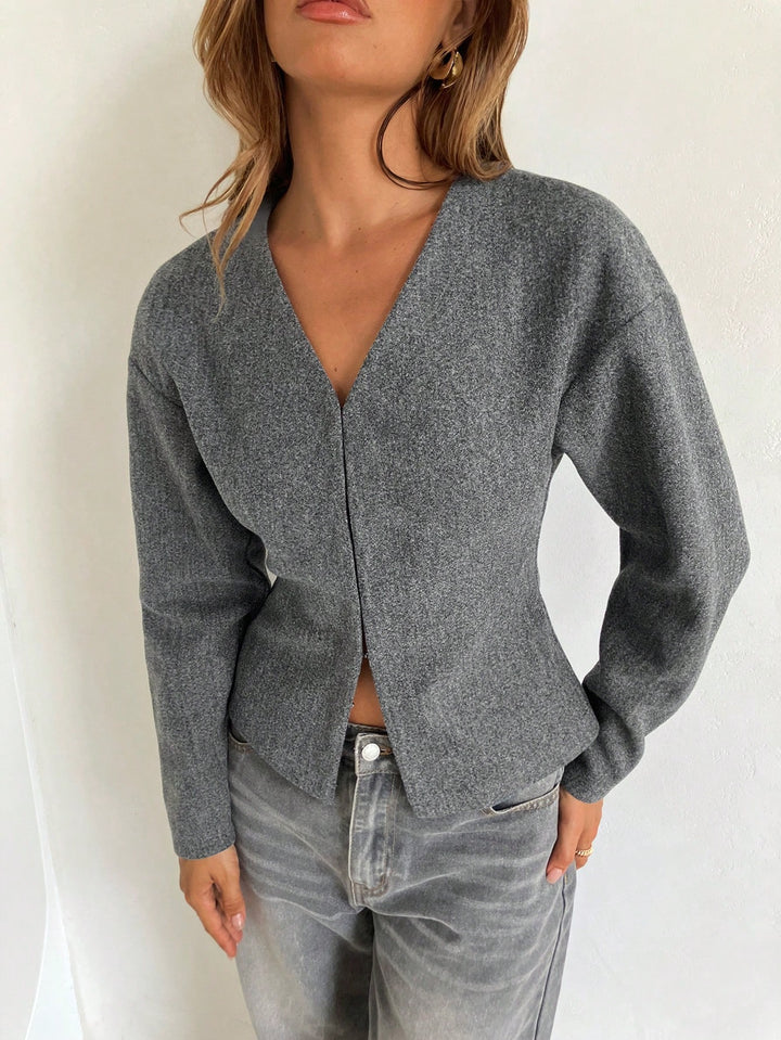 Cardigan SHEIN, gri