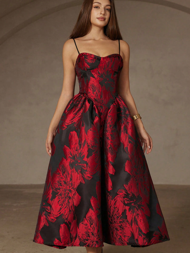 Rochie midi SHEIN, mix culori