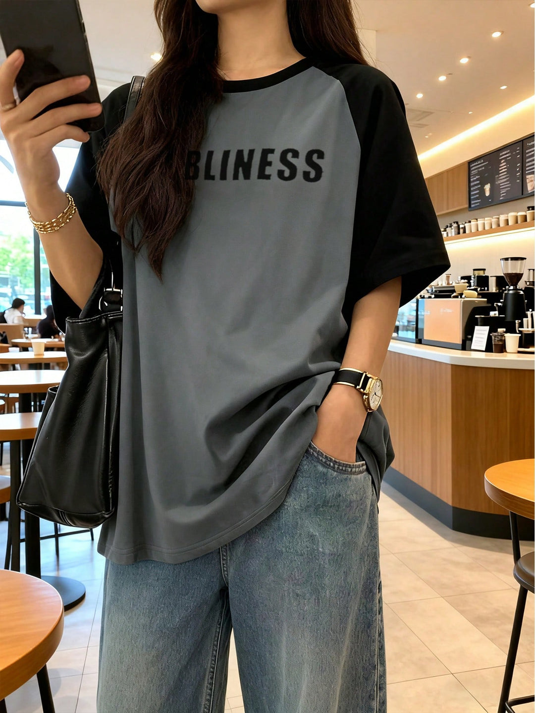 Tricou SHEIN, gri