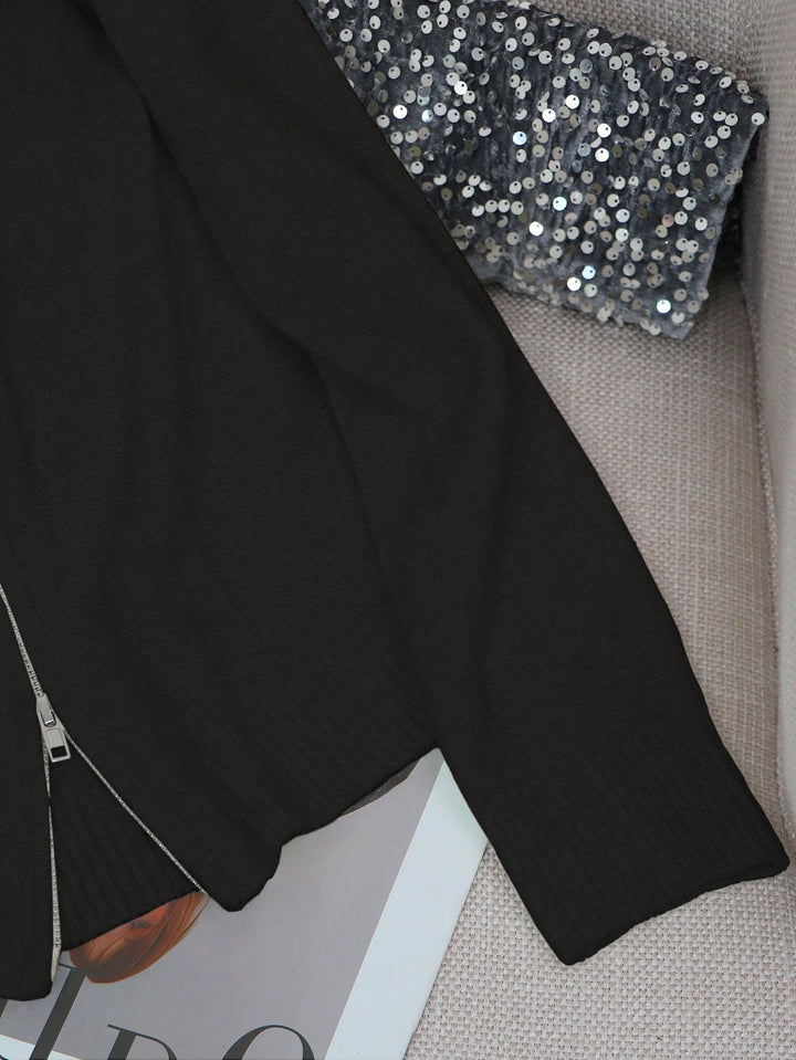 Cardigan SHEIN, negru