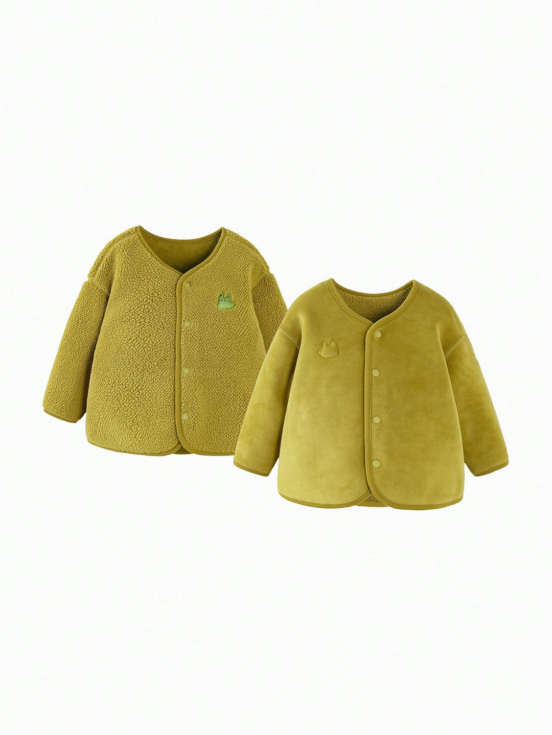 Jachetă reversibilă SHEIN, verde