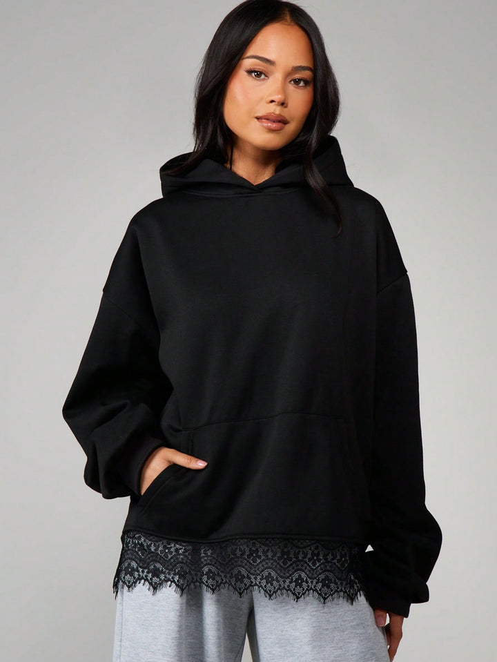 Hanorac SHEIN, negru