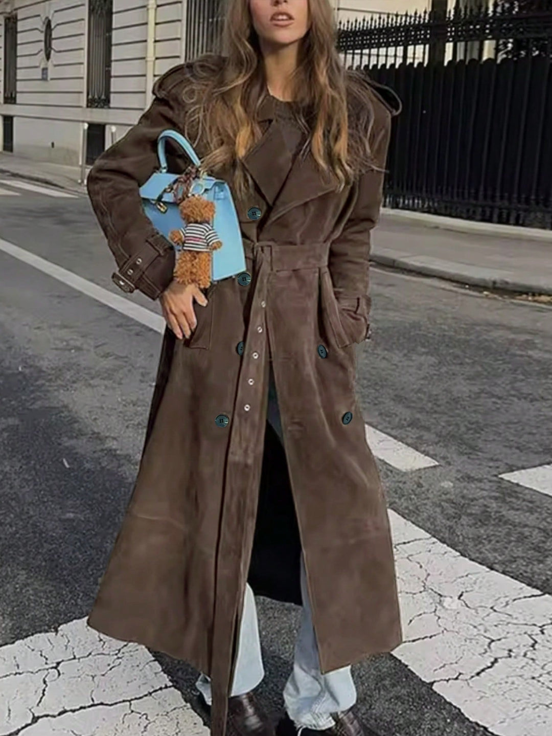 Trench SHEIN, maro