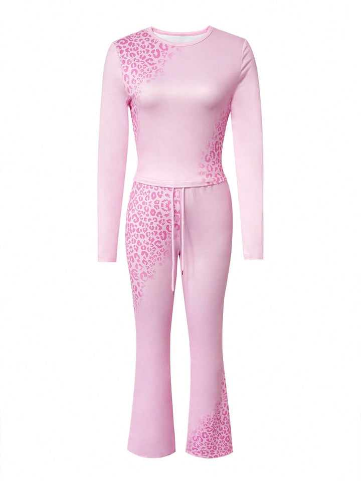 Compleu pijamale SHEIN, roz