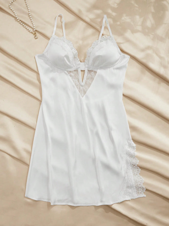 Rochie de noapte Shein, alb