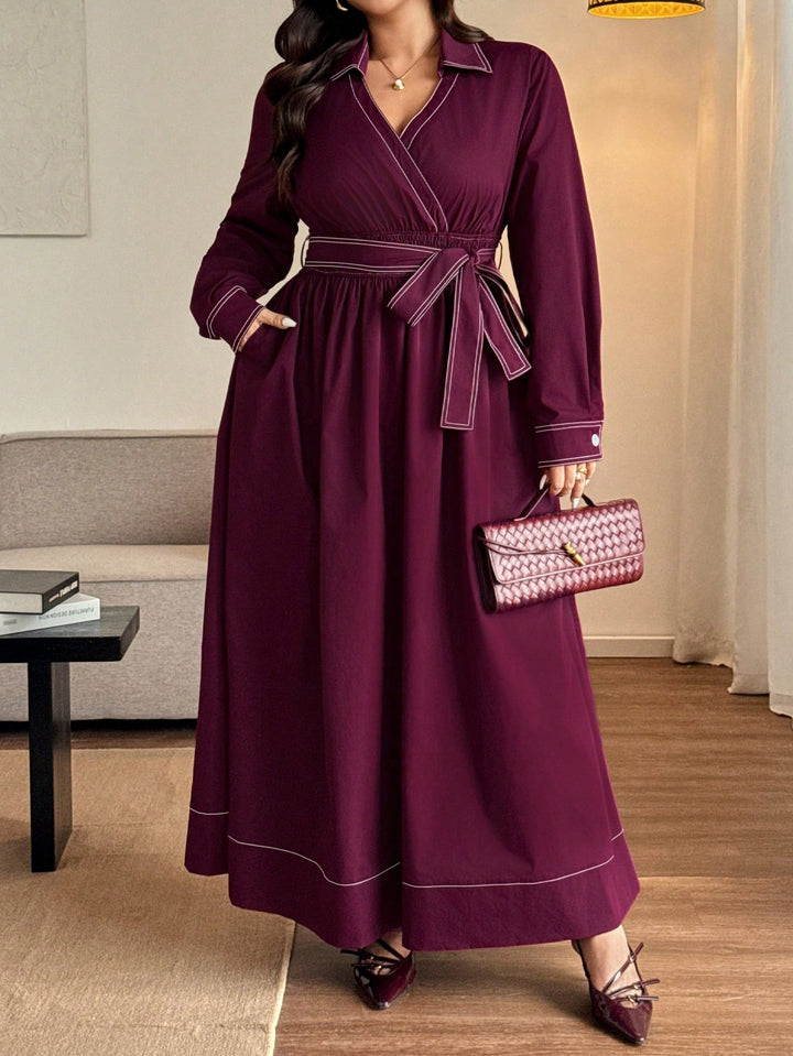 Rochie SHEIN, vișiniu