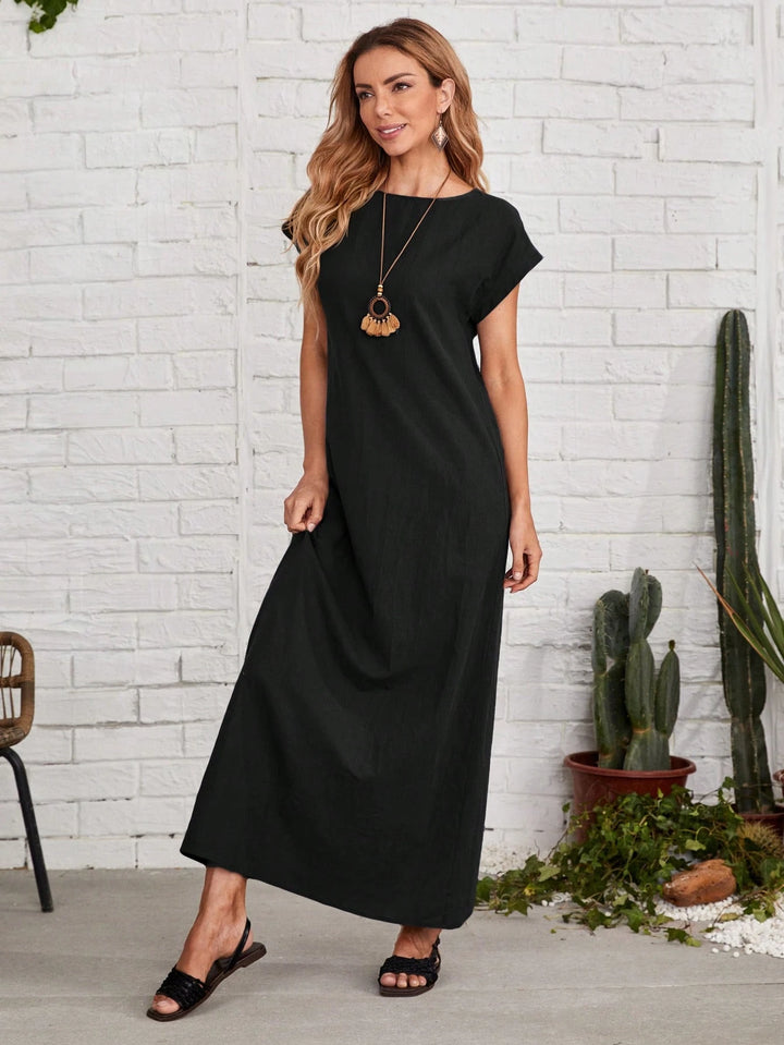 Rochie maxi SHEIN, negru