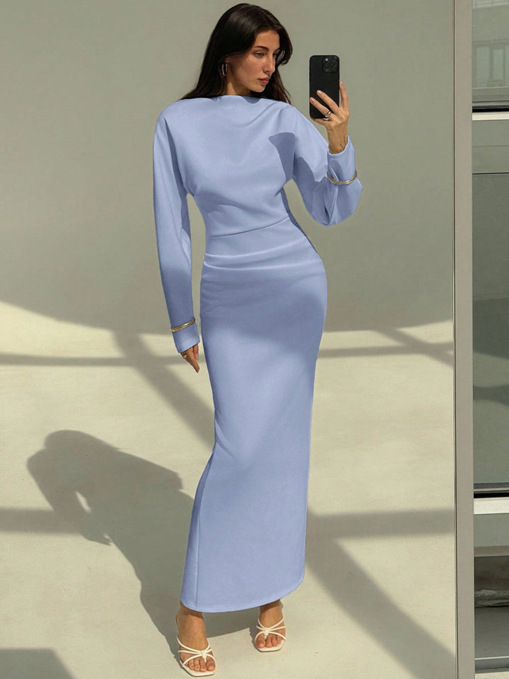 Rochie maxi SHEIN, albastru