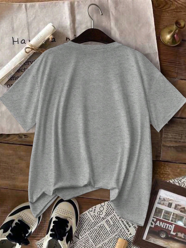 Tricou SHEIN, gri
