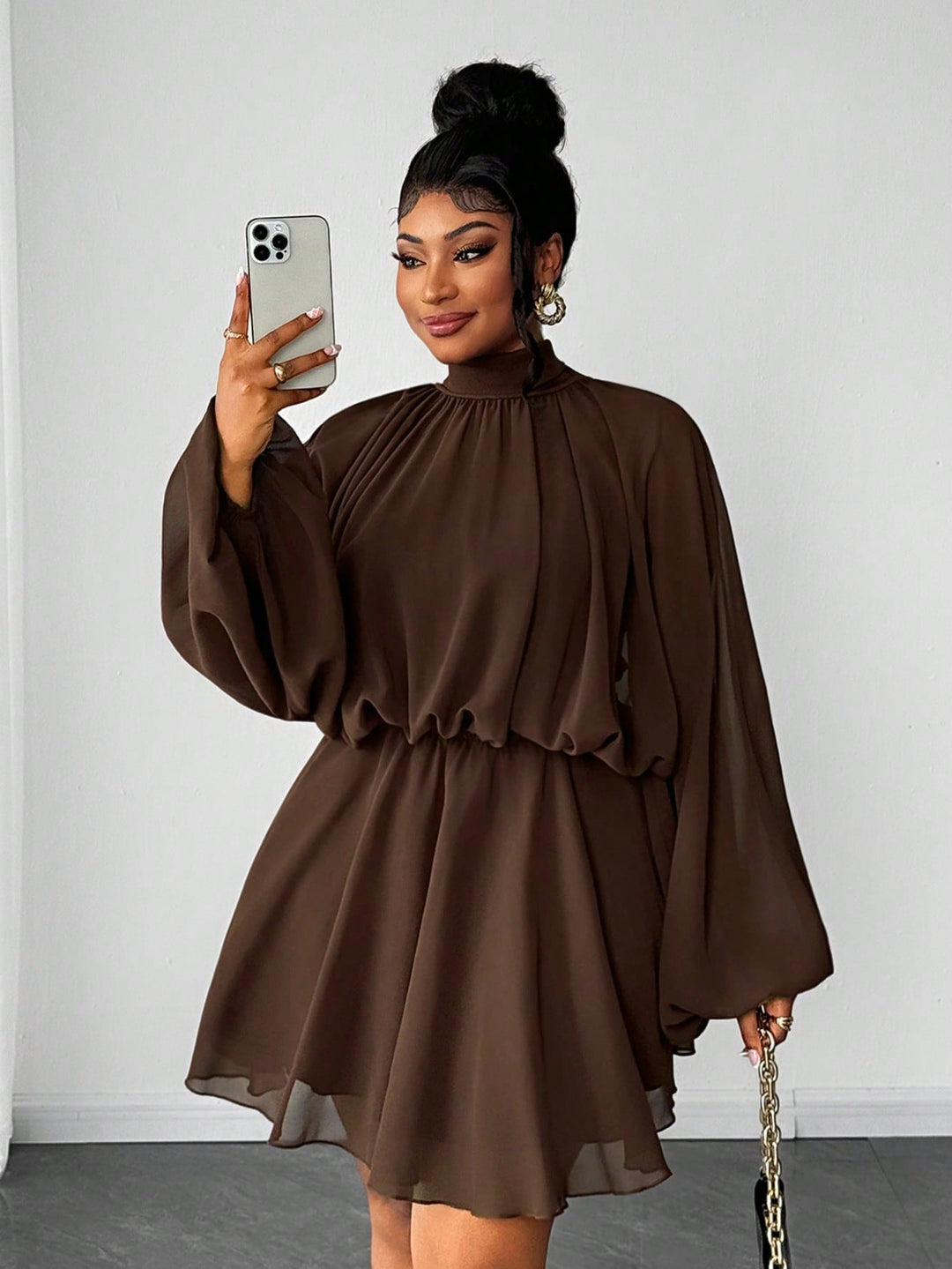 Rochie SHEIN, maro