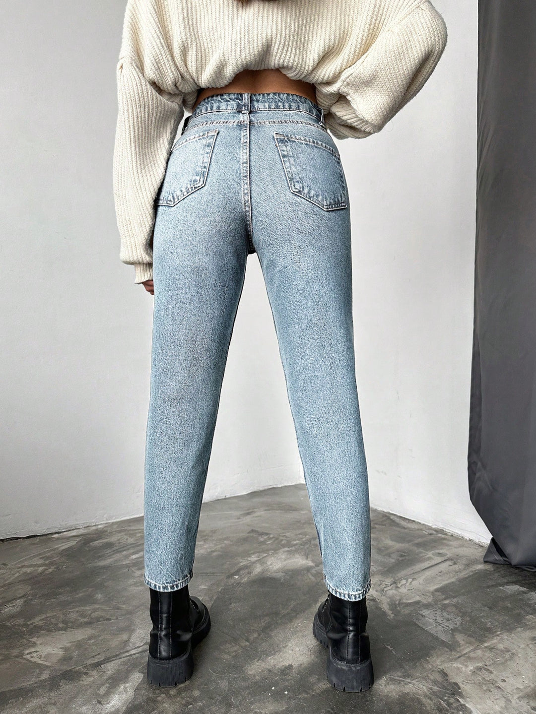 Jeans SHEIN, albastru