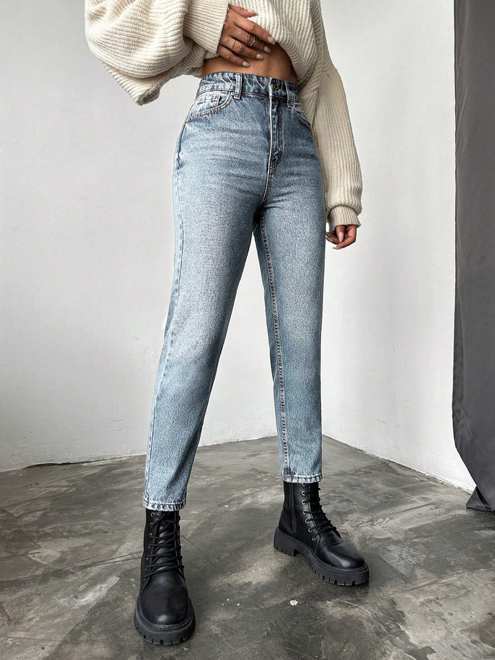 Jeans SHEIN, albastru
