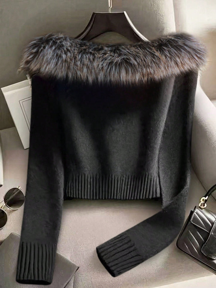 Pulover SHEIN, negru