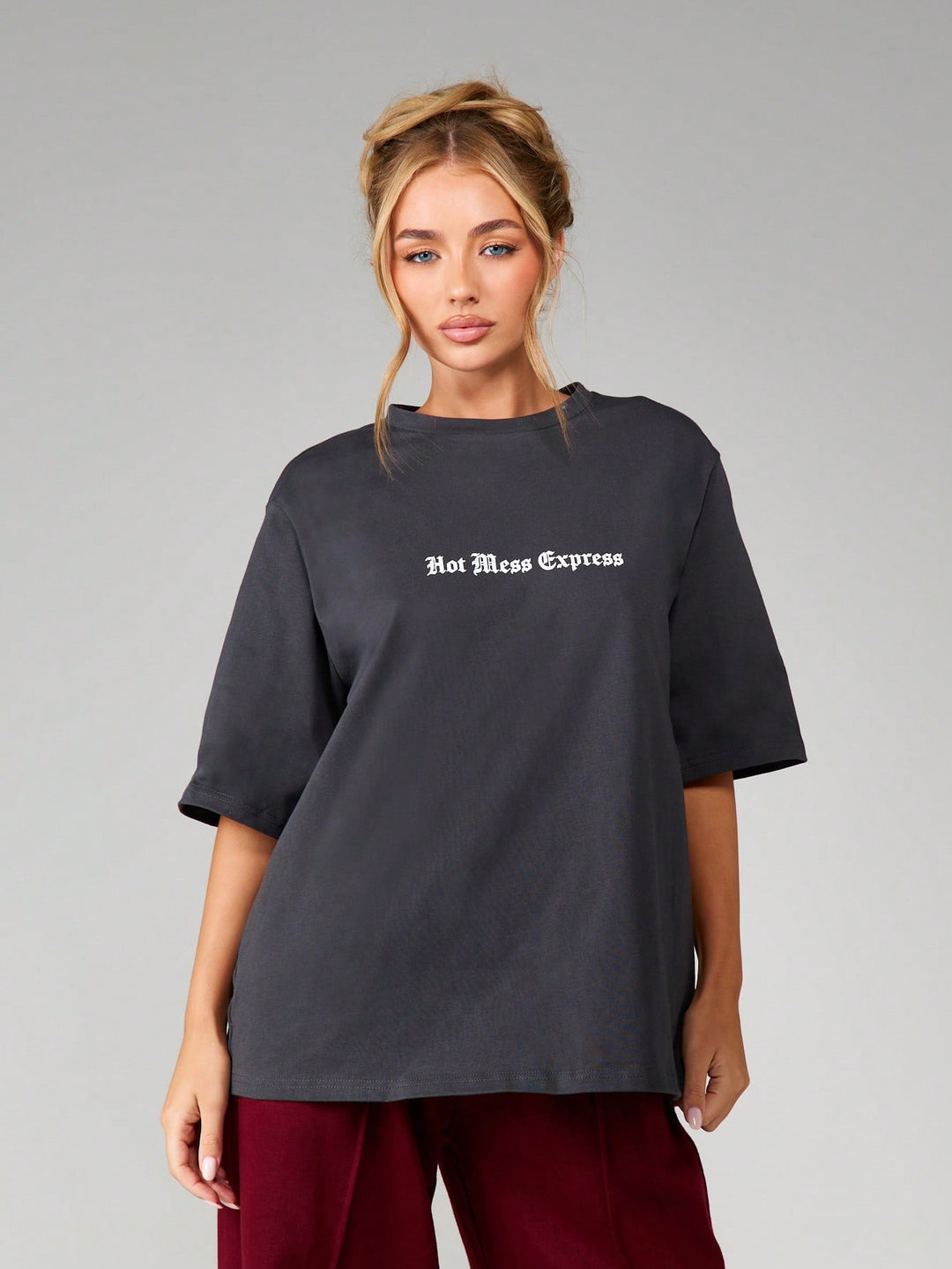 Tricou SHEIN, gri