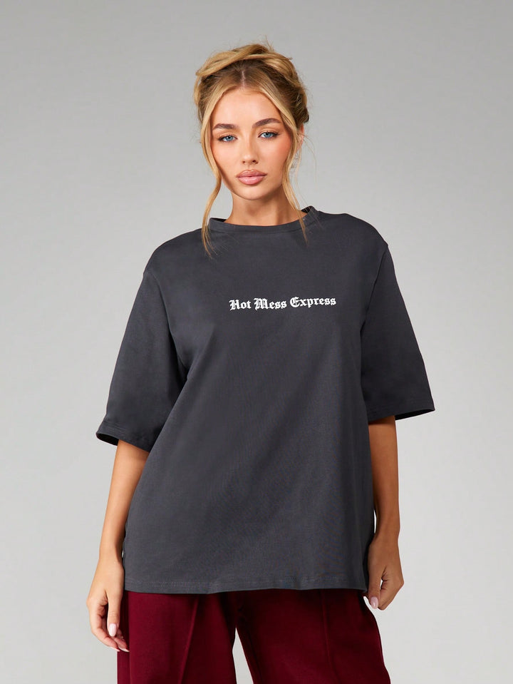 Tricou SHEIN, gri