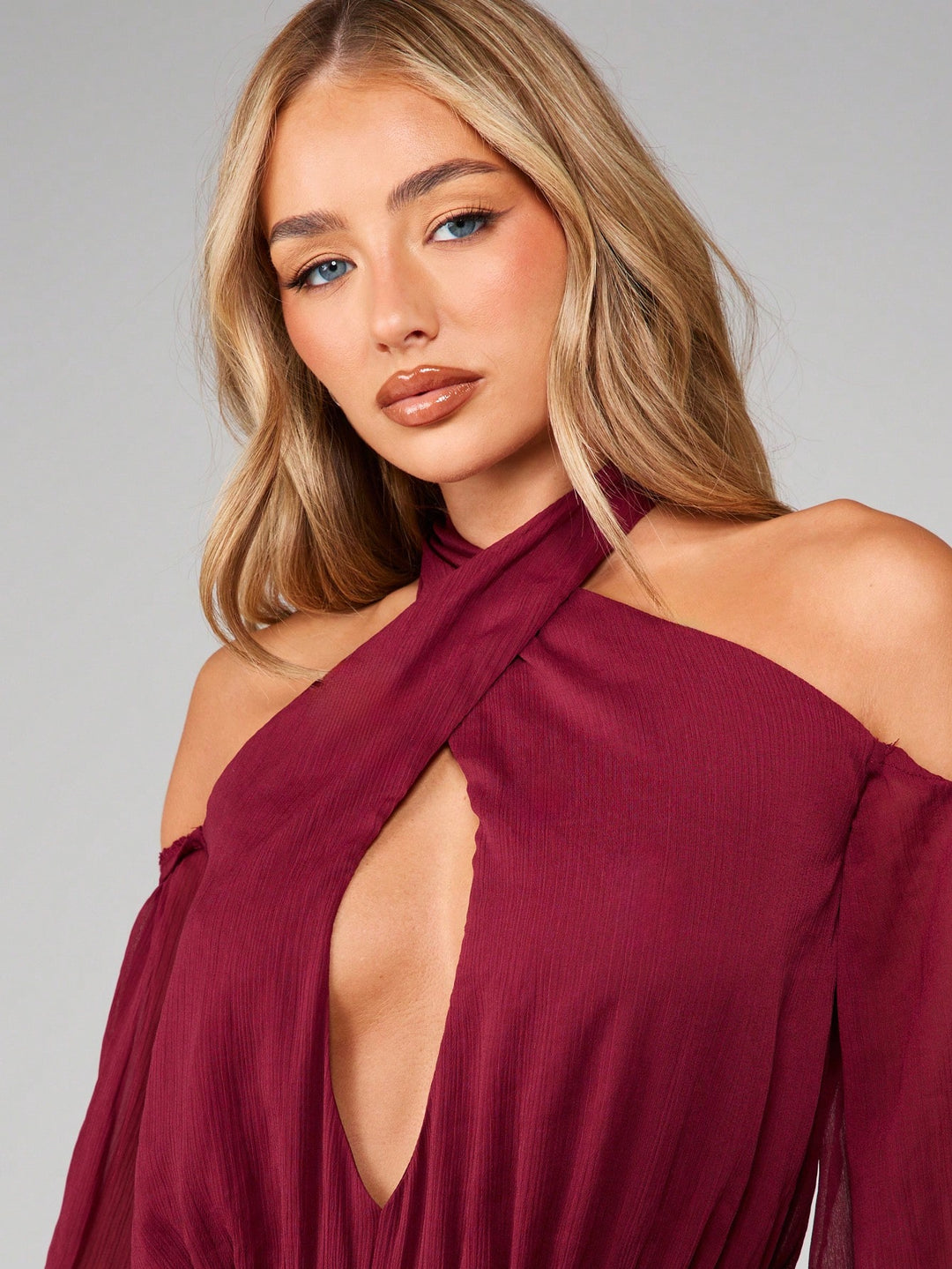 Rochie mini SHEIN, vișiniu
