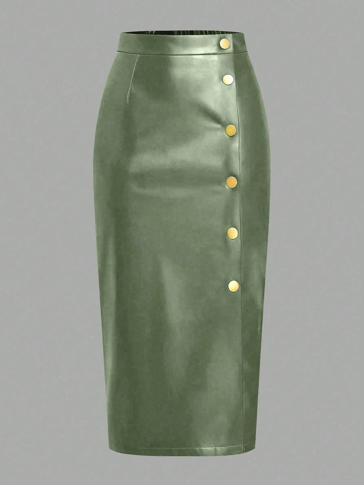 Fustă SHEIN, verde