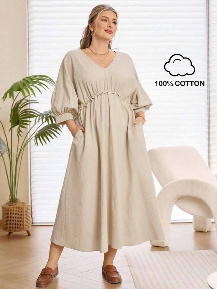 Rochie SHEIN, kaki