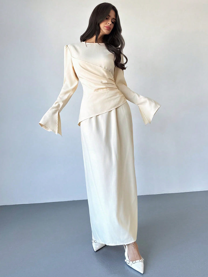 Rochie maxi SHEIN, galben