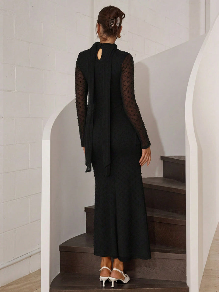 Rochie maxi SHEIN, negru