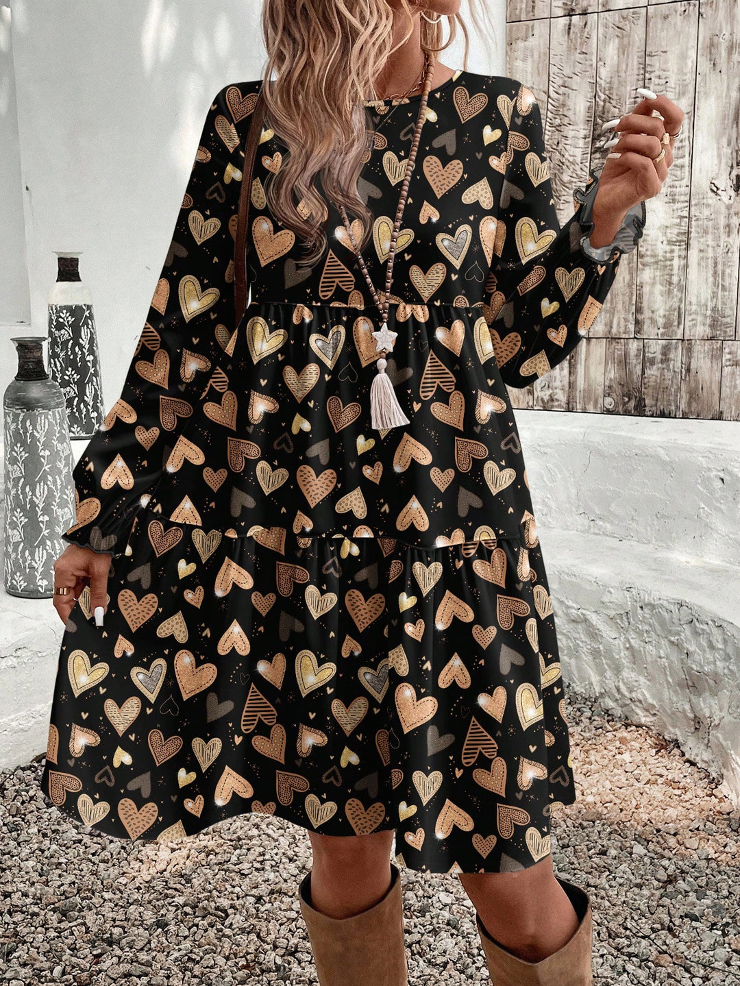 Rochie SHEIN, mix culori