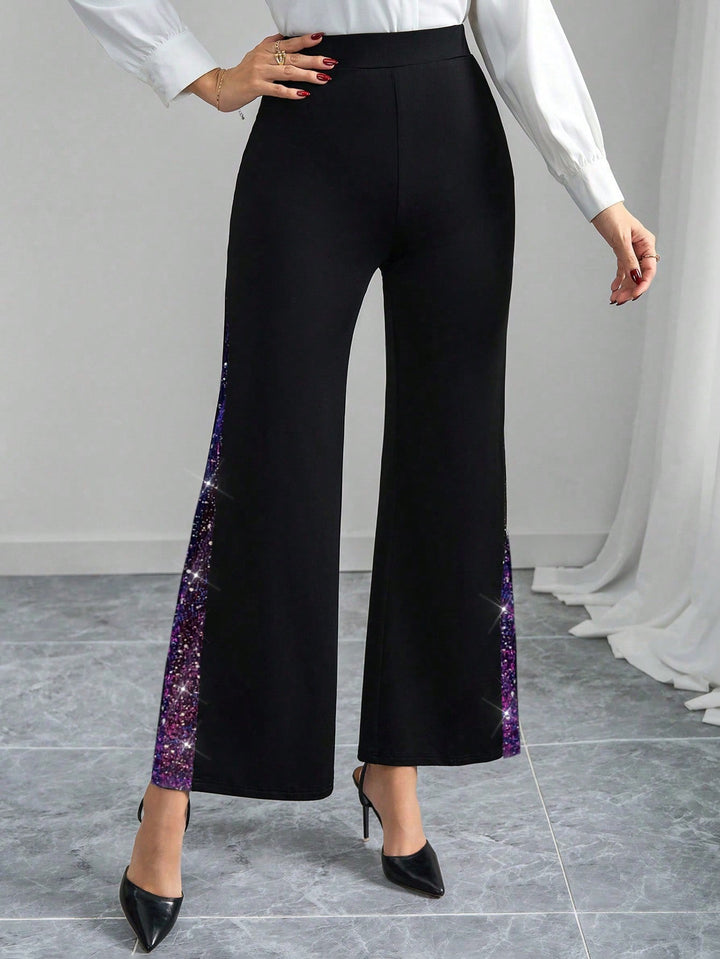 Pantaloni SHEIN, mov