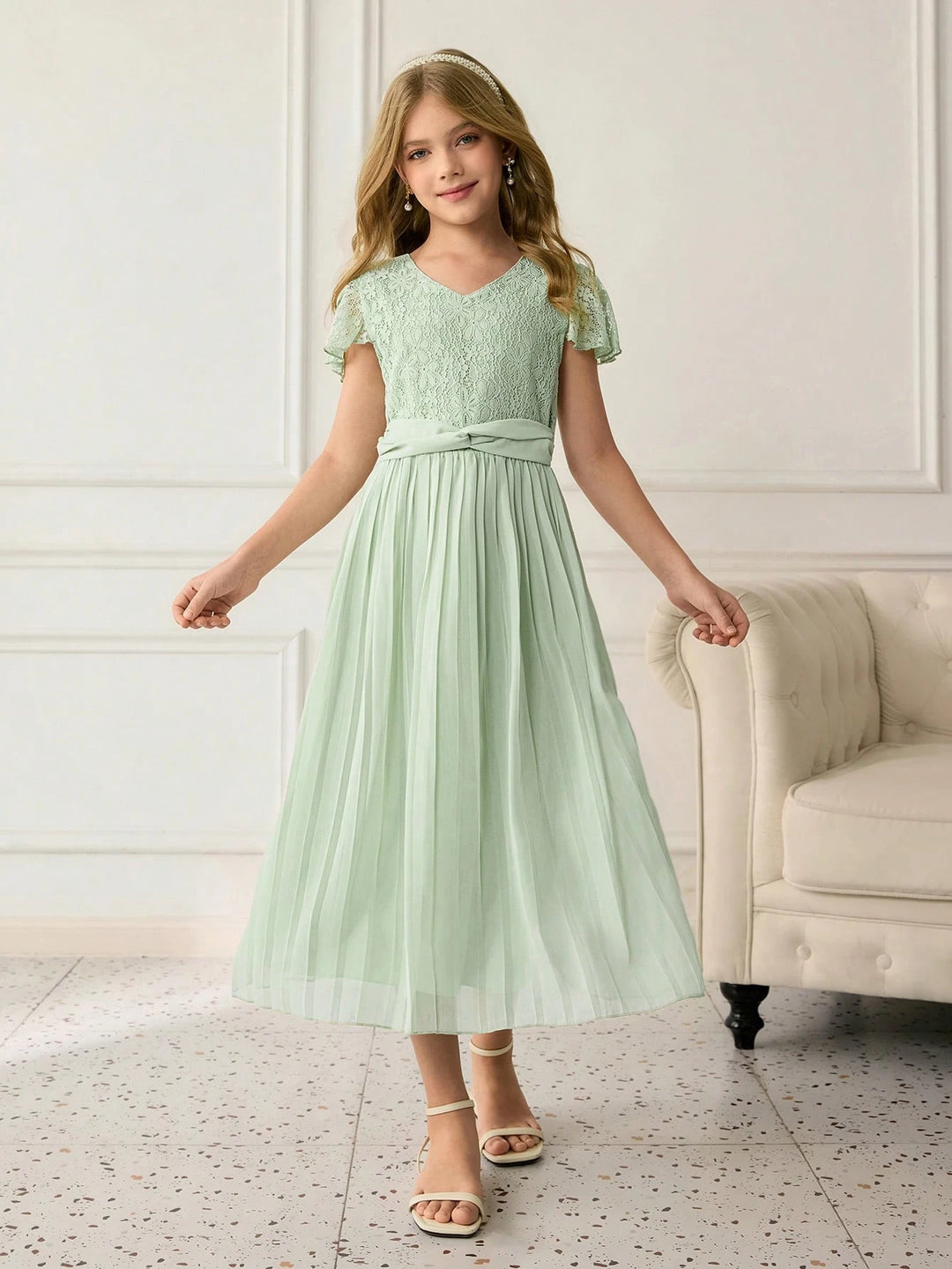Rochie SHEIN, verde