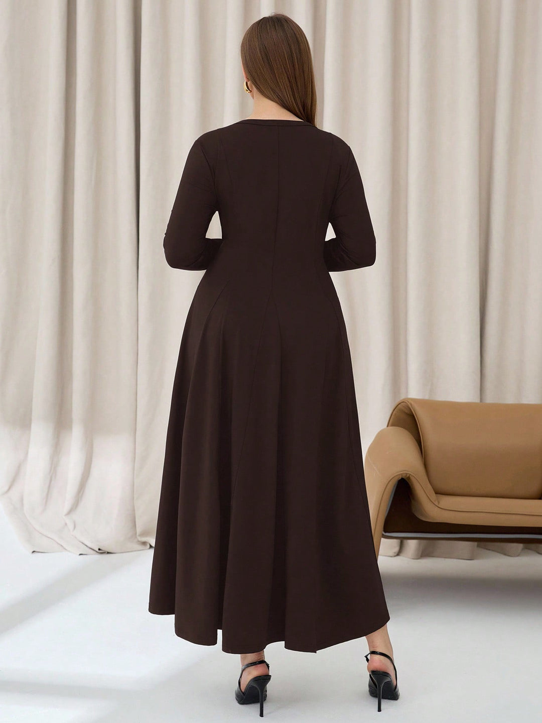 Rochie SHEIN, maro