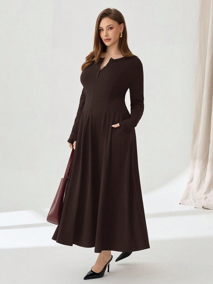 Rochie SHEIN, maro