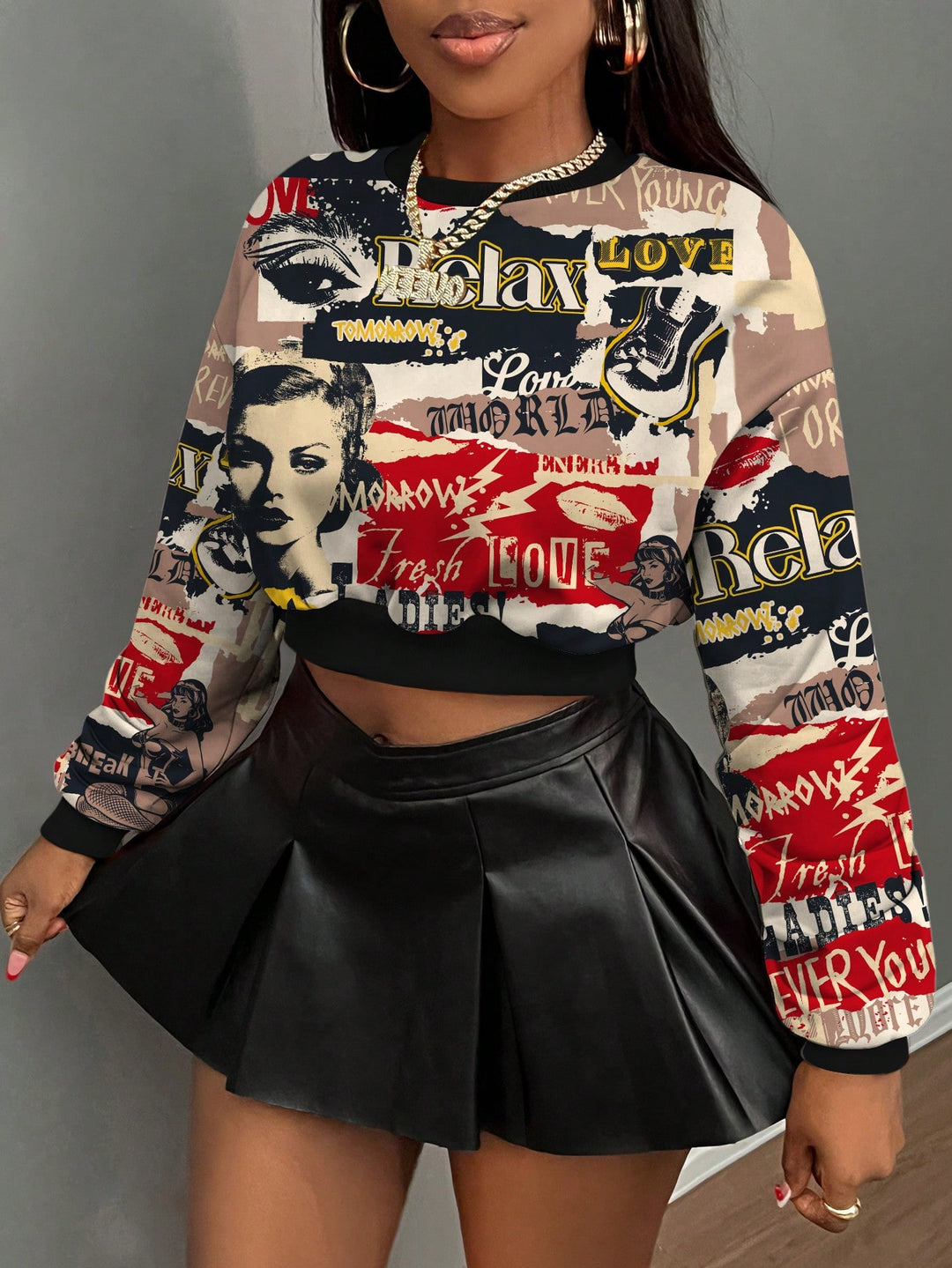 Hanorac SHEIN, mix culori