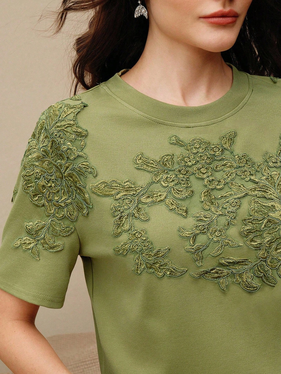 Tricou SHEIN, verde