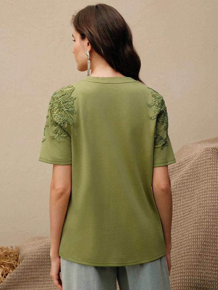 Tricou SHEIN, verde