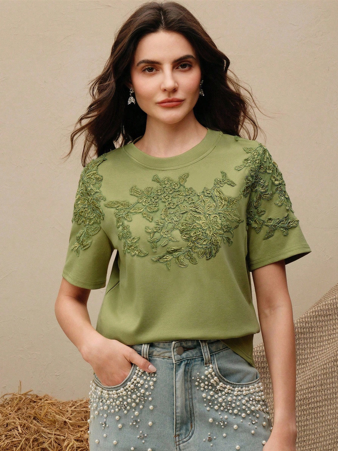 Tricou SHEIN, verde