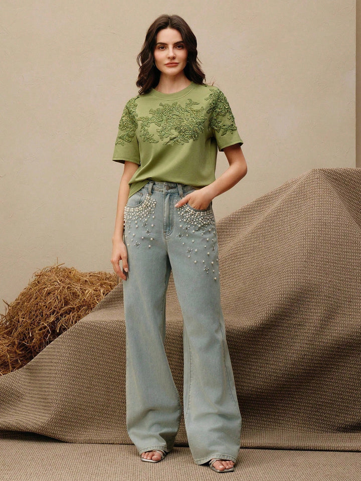 Tricou SHEIN, verde