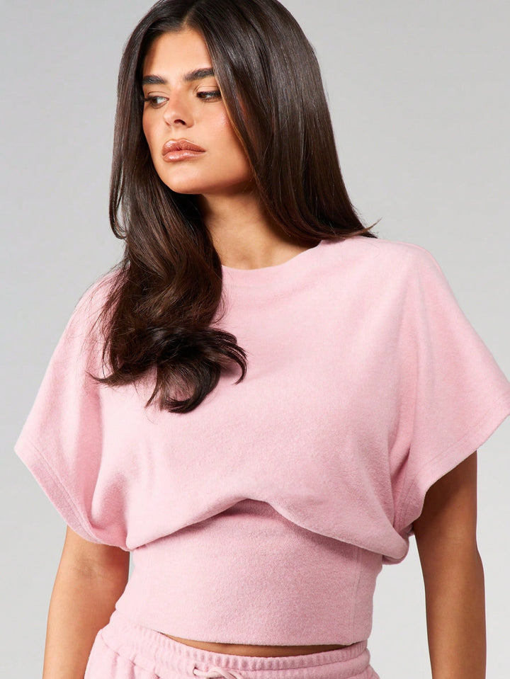Set pijamale SHEIN, roz