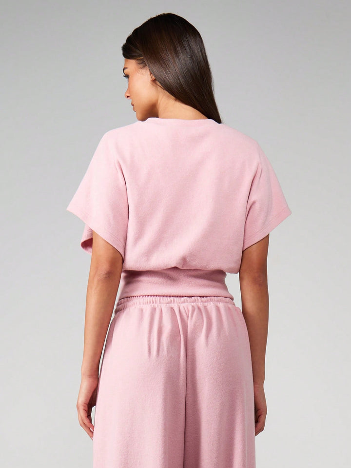 Set pijamale SHEIN, roz