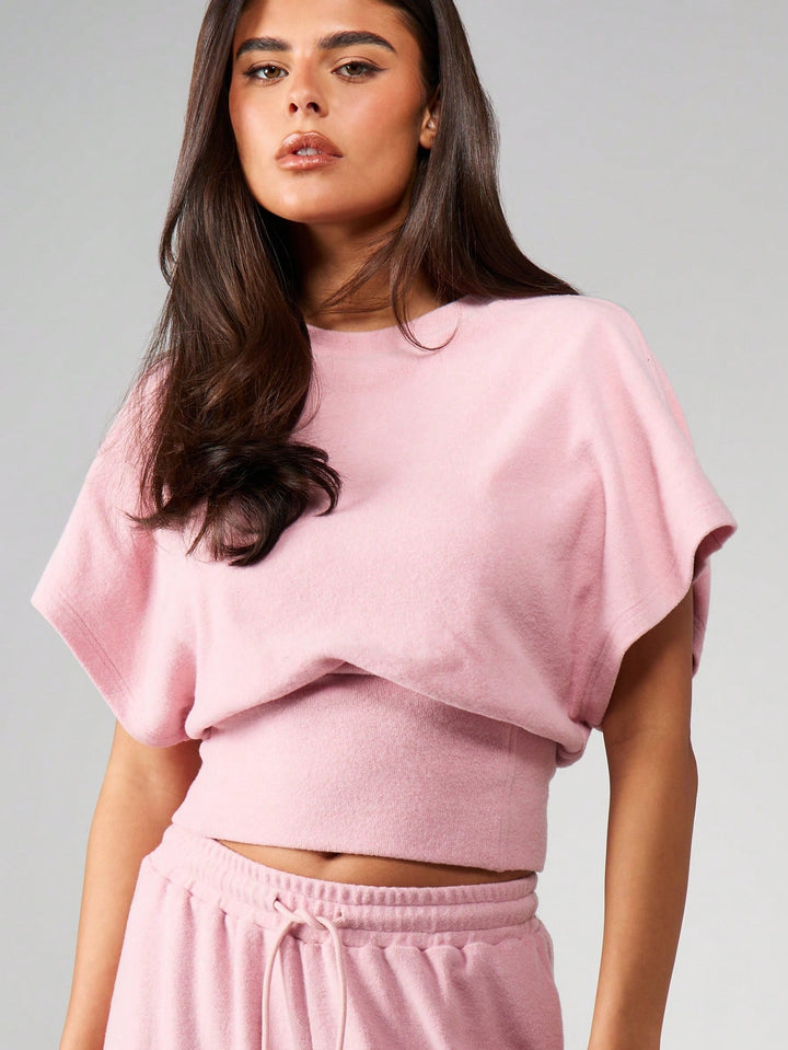 Set pijamale SHEIN, roz