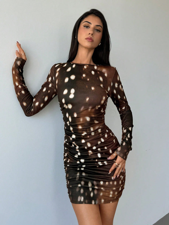 Rochie mini SHEIN, mix culori