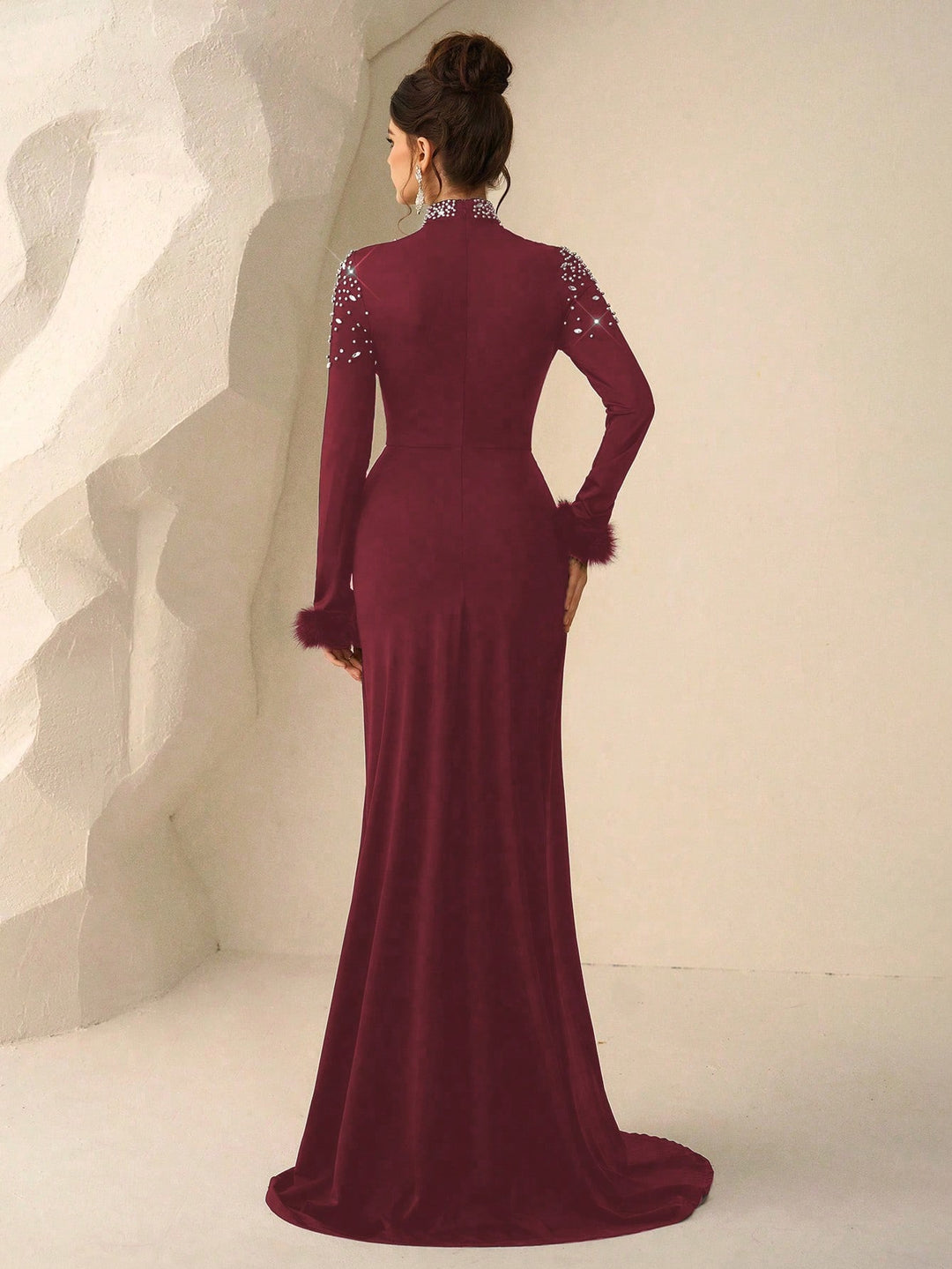 Rochie SHEIN, vișiniu