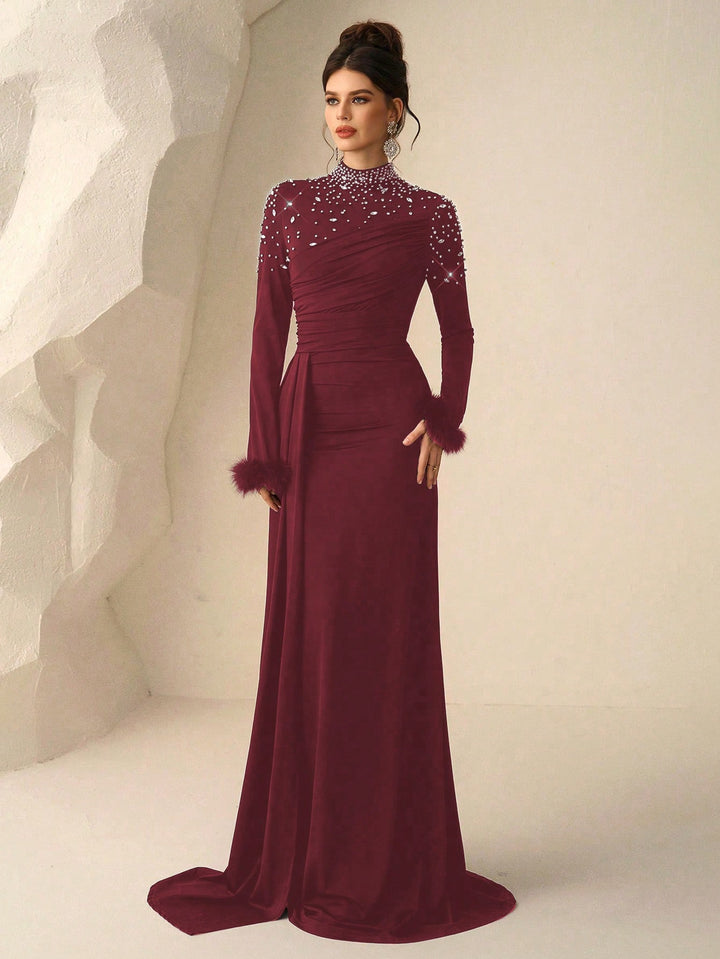 Rochie SHEIN, vișiniu