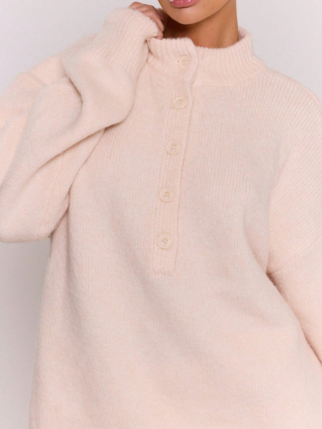 Pulover SHEIN, crem