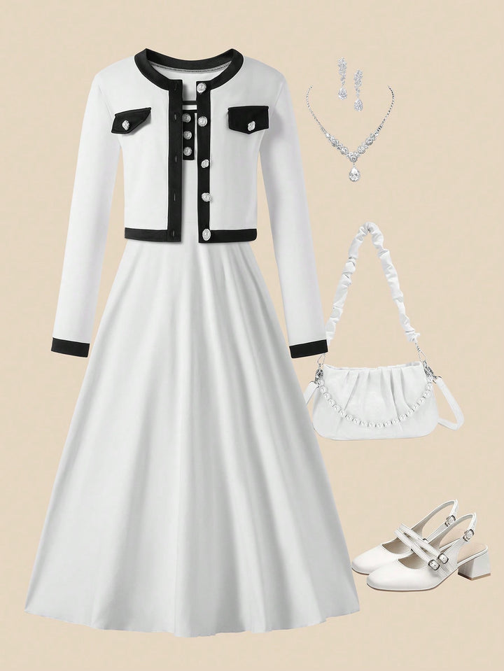 Rochie SHEIN, alb