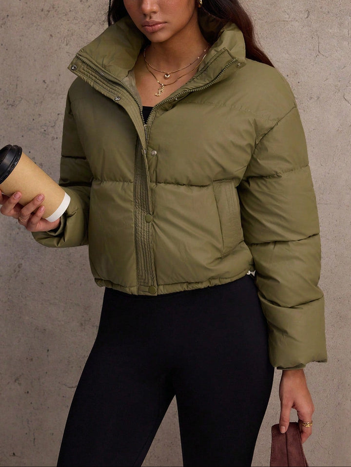SHEIN dzseki, khaki