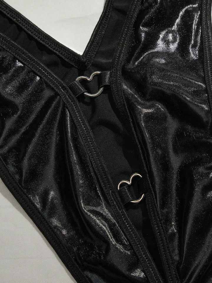 Set de lenjerie SHEIN, negru