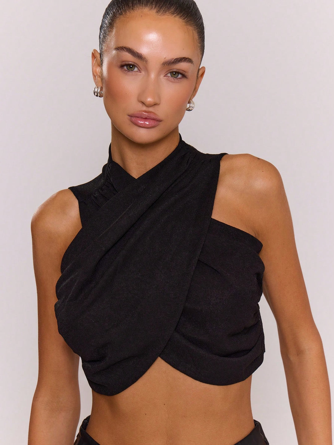 Top SHEIN, negru
