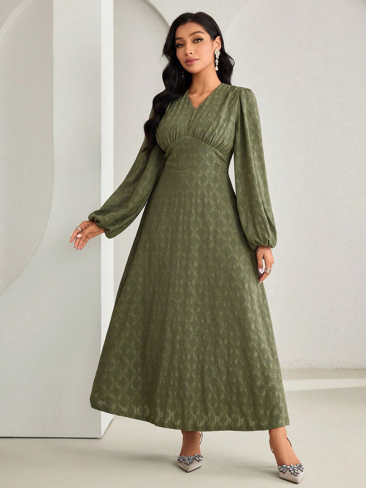 Rochie maxi SHEIN, verde