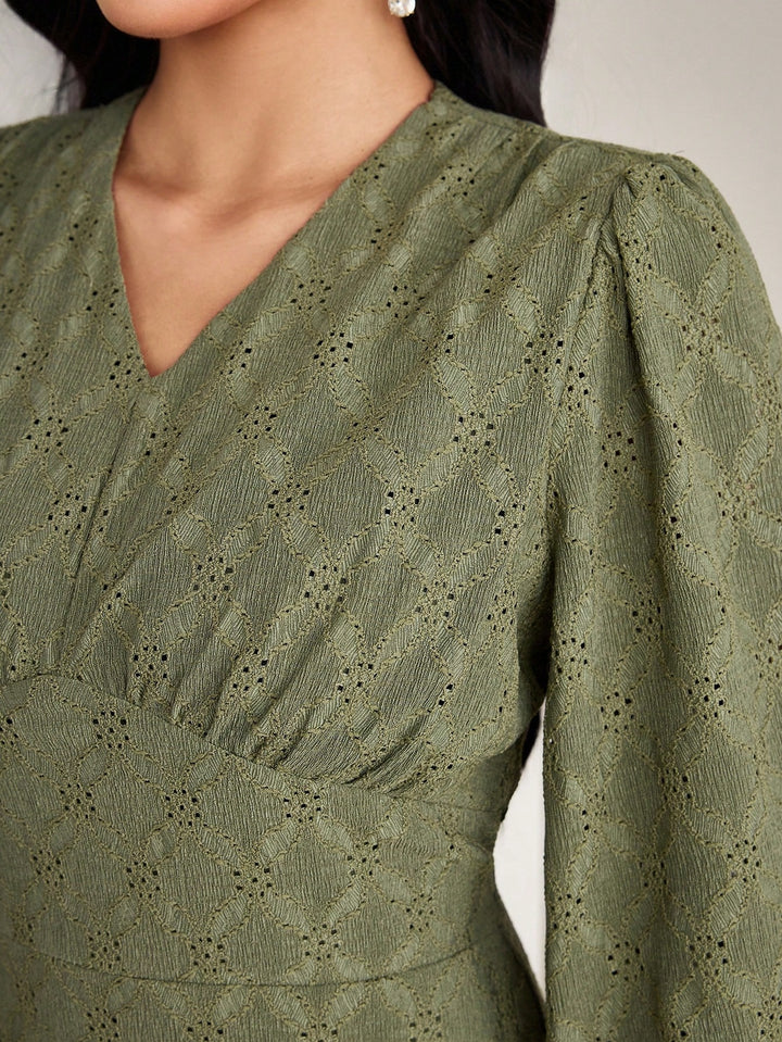 Rochie maxi SHEIN, verde
