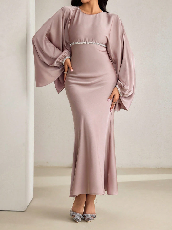 Rochie maxi SHEIN, roz