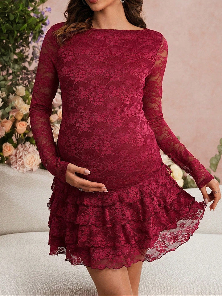 Rochie mini SHEIN, vișiniu